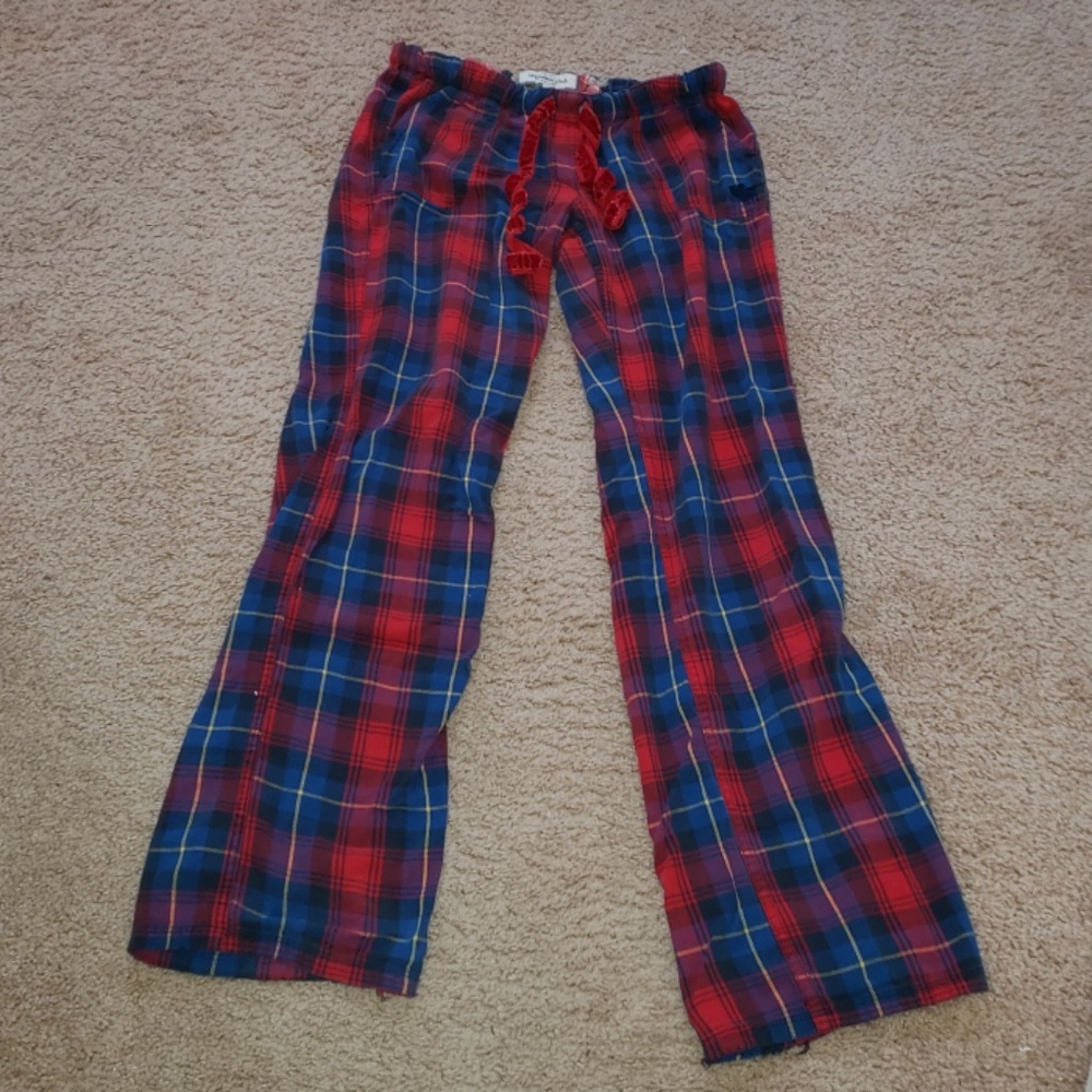 Abercrombie and Fitch plaid pajama pants